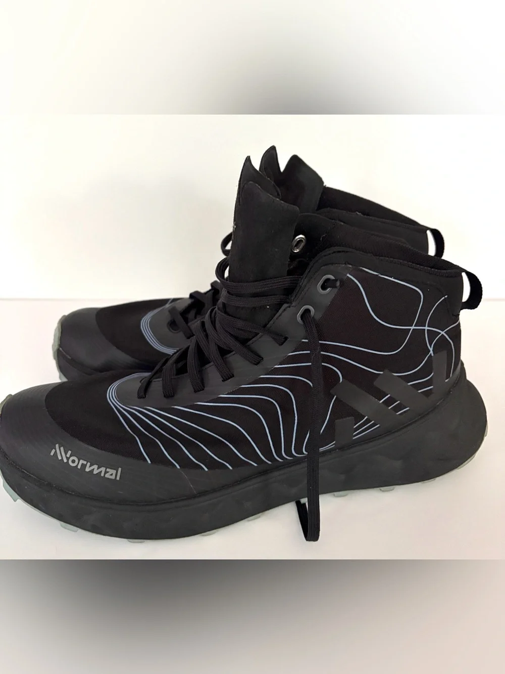 NNormal Shoes Томіг 01 Boots WF Shoes Black/Blue size 11